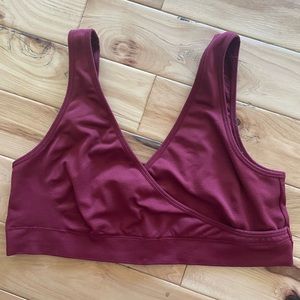 Auden Nursing Bra | L | Burgundy
